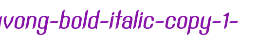 SNT-Anouvong-Bold-Italic-copy-1-.ttf是一款不错的英文字体下载