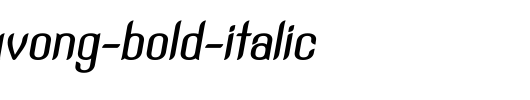 SNT-Anouvong-Bold-Italic.ttf是一款不错的英文字体下载