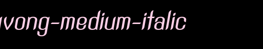 SNT-Anouvong-Medium-Italic.ttf是一款不错的英文字体下载