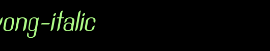 SNTAnouvong-Italic.otf是一款不错的英文字体下载