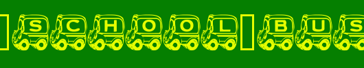 SPs-School-Bus.ttf是一款不错的英文字体下载