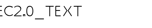 SS_Adec2.0_text.ttf是一款不错的英文字体下载