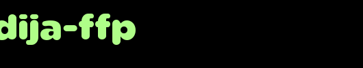 Sabandija-ffp.otf是一款不错的英文字体下载