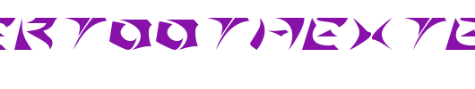 SabertoothExtended.ttf是一款不错的英文字体下载