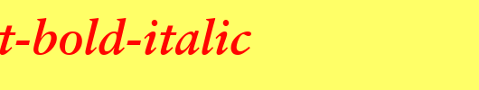 Sabon-LT-Bold-Italic.ttf是一款不错的英文字体下载