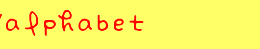 SacchiAlphabet.ttf是一款不错的英文字体下载