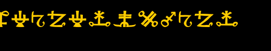 SacredOldSymbols.ttf是一款不错的英文字体下载