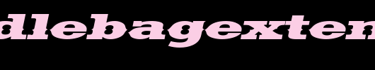 SaddlebagExtended-Italic-1-.ttf是一款不错的英文字体下载