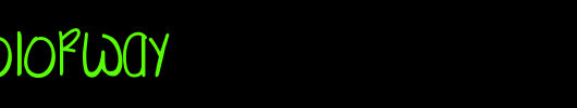 SafariColorway.ttf是一款不错的英文字体下载