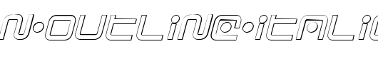 Sagan-Outline-Italic.ttf是一款不错的英文字体下载