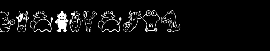 SakabeAnimal03.ttf是一款不错的英文字体下载