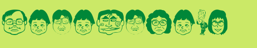 SakabePeople05.ttf是一款不错的英文字体下载