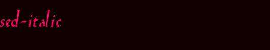 Salem-Condensed-Italic.ttf是一款不错的英文字体下载