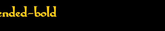 Salem-Extended-Bold.ttf是一款不错的英文字体下载