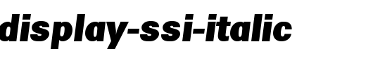 Salina-Display-SSi-Italic.ttf是一款不错的英文字体下载
