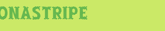 SalloonAStripe.ttf是一款不错的英文字体下载