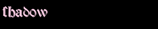 Salterio-Shadow.ttf是一款不错的英文字体下载
