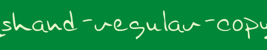 SammysHand-Regular-copy-2-.ttf是一款不错的英文字体下载