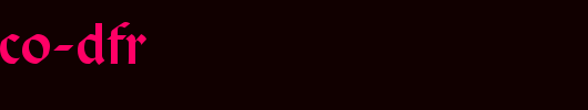 San-Marco-Dfr.ttf是一款不错的英文字体下载