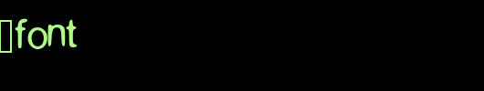 San_Diego_Font.ttf是一款不错的英文字体下载