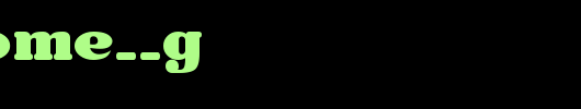 Sandome__G.ttf是一款不错的英文字体下载