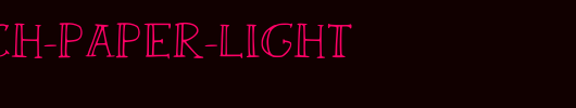 Sandwich-Paper-Light.ttf是一款不错的英文字体下载