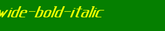 Sanity-Wide-Bold-Italic.ttf是一款不错的英文字体下载