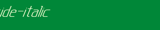 Sanity-Wide-Italic.ttf是一款不错的英文字体下载