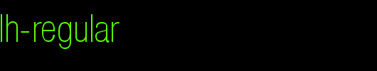 SansCondLH-Regular.ttf是一款不错的英文字体下载
