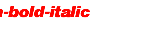 SansLH-Bold-Italic.ttf是一款不错的英文字体下载