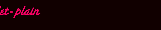 Santa-Fe-Let-Plain.ttf是一款不错的英文字体下载