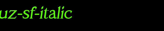 SantaCruz-SF-Italic.ttf是一款不错的英文字体下载