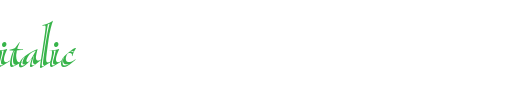 Sassafras-LxItalic.ttf是一款不错的英文字体下载