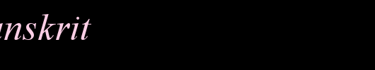 Satya-Sanskrit.ttf是一款不错的英文字体下载