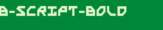 Scarab-Script-Bold.ttf是一款不错的英文字体下载