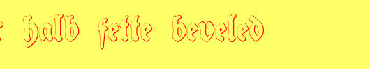 Schneidler-Halb-Fette-Beveled.ttf是一款不错的英文字体下载