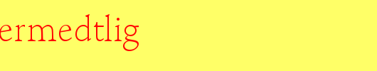 SchneidlerMedTLig.ttf是一款不错的英文字体下载