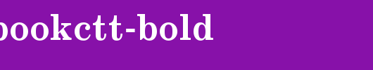 SchoolBookCTT-Bold.ttf是一款不错的英文字体下载