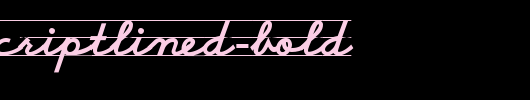 SchoolScriptLined-Bold.ttf是一款不错的英文字体下载