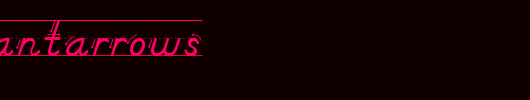 SchoolSlantArrows.ttf是一款不错的英文字体下载