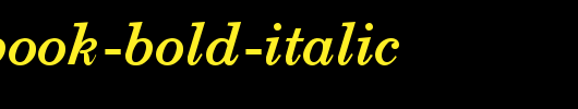 Schoolbook-Bold-Italic.ttf是一款不错的英文字体下载