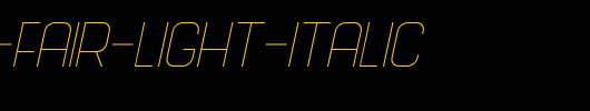 Science-Fair-Light-Italic.otf是一款不错的英文字体下载