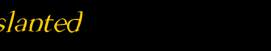 ScoriaFSlanted.ttf是一款不错的英文字体下载