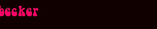 Scorpio-Becker.ttf是一款不错的英文字体下载