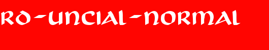Scotford-Uncial-Normal.ttf是一款不错的英文字体下载
