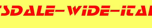 Scottsdale-Wide-Italic.ttf是一款不错的英文字体下载