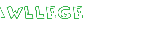Scrawllege.ttf是一款不错的英文字体下载