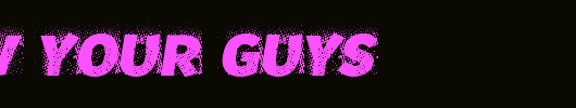 Screw-your-guys!.ttf是一款不错的英文字体下载