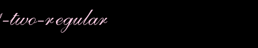 Script-S721-Two-Regular.ttf是一款不错的英文字体下载