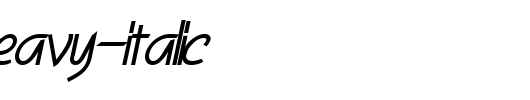 Scroll-Heavy-Italic.ttf是一款不错的英文字体下载